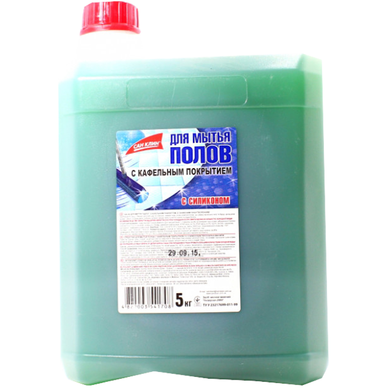 Засіб для миття підлоги SAN CLEAN, для кахелю, 5 л